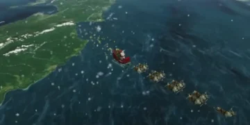 Το μαγικό ταξίδι του Άγιου Βασίλη σε όλον τον κόσμο για την παράδοση των δώρων- Δείτε LIVE!