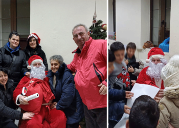 “Ήρθε” ο Άγιος Βασίλης στα ξωτικά της Ασβεστόπετρας – Αυλαία για για τις Εορταστικές Εκδηλώσεις