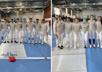 Ασημένιος ο Γεροσίδερης, Χάλκινη η Μπουζίκα και 2 Κύπελλα στους μικρούς στο Πανελλήνιο κύπελλο του ξίφους ασκήσεως