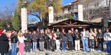 Πτολεμαΐδα: Τα Χριστουγεννιάτικα κάλαντα στη νοηματική γλώσσα, από μαθητές του 1ου Γυμνασίου Πτολεμαΐδας (VIDEO)