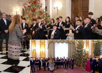 Οι μαθητές του Μουσικού Σχολείου είπαν τα κάλαντα στην Πρόεδρο της Δημοκρατίας και στον Πρωθυπουργό (video)