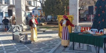 Αναβίωσε το έθιμο του “Καλαντόνερου” από τον Ποντιακό Σύλλογο Πτολεμαΐδας