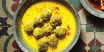 Κεφτέδες σουτ μακάλο με κρόκο Κοζάνης