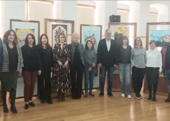 Εικαστική άνθιση στο Τραμπάντζειο Γυμνάσιο Σιάτιστας , από το “Τμήμα Ζωγραφικής Τέχνης” Εράτυρας, της ΣΑΕΚ Πτολεμαΐδας! (Ρεπορτάζ της Κούλας Πουλασιχίδου)