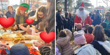 “Αειφορία – χαρίζω και στολίζω” , ήταν το θέμα της Χριστουγεννιάτικης Εκδήλωσης του 2ου Νηπιαγωγείου και 7ου Δημοτικού Σχολείου ,σε συνεργασία με το Μουσικό Σχολείου Πτολεμαΐδας στο “Πάρκο Χρηστίδη”(ρεπορτάζ της Κούλας Πουλασιχίδου)