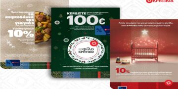 Ο ΚΡΗΤΙΚΟΣ υποδέχεται τις γιορτές με τρεις σημαντικές ενέργειες κοινωνικής ευθύνης και προσφοράς