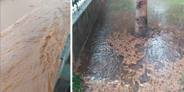 Πλημμύρισε η Άνω Συνοικία των Πύργων Πτολεμαΐδας από τα έντονα καιρικά φαινόμενα