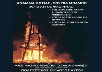 Αναβιώνει σήμερα το έθιμο “Σούρβα Μπάμπω” στον Αετό Φλώρινας