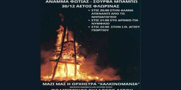 Αναβιώνει σήμερα το έθιμο “Σούρβα Μπάμπω” στον Αετό Φλώρινας