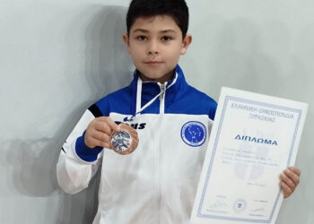 Χάλκινος ο Πτολεμαϊδιώτης Παρασκευάς Καπνόπουλος σε Πανελλήνιο Κύπελλο ξίφους