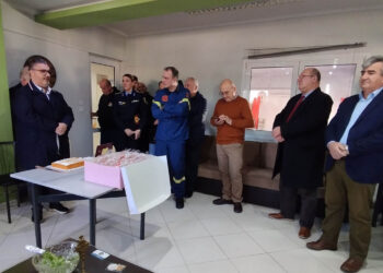 Έκοψε τη βασιλόπιτα η Πυροσβεστική Υπηρεσία Πτολεμαΐδας (Φωτογραφίες)