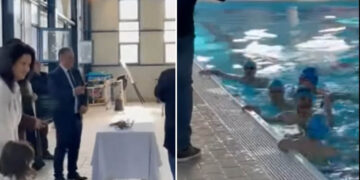 Αγιασμός των Υδάτων στο Λιάπειο Κολυμβητήριο Κοζάνης (Βίντεο)
