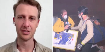 Λος Άντζελες: Αυτός είναι ο άνδρας που έσωσε πίνακα του Φασιανού στις πυρκαγιές – Του τηλεφώνησε η κόρη του ζωγράφου