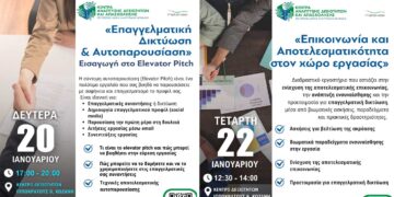 Δωρεάν Εργαστήρια Ανάπτυξης Δεξιοτήτων Σταδιοδρομίας και Επαγγελματικής Δικτύωσης στην Κοζάνη – Δηλώστε συμμετοχή