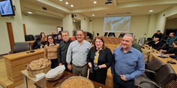 Πρώτη συνεδρίαση του Δ.Σ. Κοζάνης με κοπή πίτας και ευχές