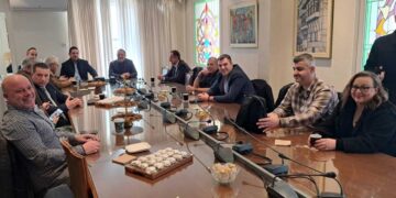 Ευχές, χαμόγελα και αισιοδοξία στο Επιμελητήριο Κοζάνης στο πλαίσιο της καθιερωμένης εκδήλωσης της ανταλλαγής ευχών 