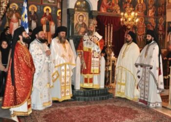 Λαμπρός ο εορτασμός του Αγίου Μάρτυρα Ευγένιου του Τραπεζούντιου στα Κομνηνά Εορδαίας (Νέες Φωτογραφίες)