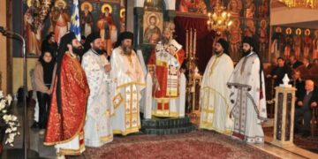 Λαμπρός ο εορτασμός του Αγίου Μάρτυρα Ευγένιου του Τραπεζούντιου στα Κομνηνά Εορδαίας (Νέες Φωτογραφίες)