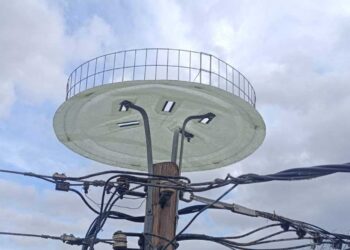 Συνεργείο του ΔΕΔΔΗΕ Φλώρινας τοποθετεί φωλιές για πελαργούς στην Τοπική Κοινότητα Νίκης