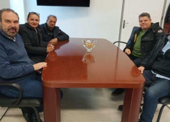 Σε στενή συνεργασία ο Δήμος Φλώρινας με όλους τους κοινωνικούς εταίρους – Συνάντηση Δημάρχου με την Εκτελεστική Γραμματεία της ΑΔΕΔΥ Φλώρινας