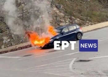 Καστοριά: “Λαμπάδιασε” ΙΧ αυτοκίνητο στην περιοχή Χλόη