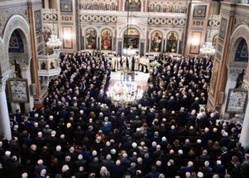 Κηδεία Κώστα Σημίτη: Δείτε live την εξόδιο ακολουθία στη Μητρόπολη Αθηνών