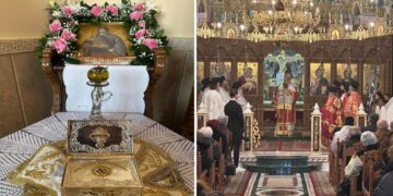 Τελέστηκε η Ιερά Πανήγυρις του Ιερού Ναού Αγίου Ευγενίου Τραπεζουντίου στα Κομνηνά (Φωτογραφίες)