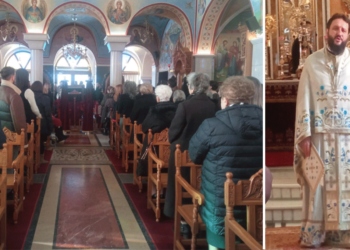 Η “Πρωτάγιαση” της Παραμονής των Θεοφανείων στον Ιερό Ναό Αγίου Στεφάνου Πτολεμαΐδας! (της Κούλας Πουλασιχίδου)