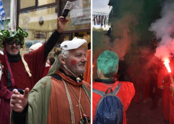 Μοναδικές και ανεπανάληπτες στιγμές στο Καστοριανό Καρναβάλι «Ραγκουτσάρια 2025» (39 φωτογραφίες)