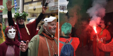 Μοναδικές και ανεπανάληπτες στιγμές στο Καστοριανό Καρναβάλι «Ραγκουτσάρια 2025» (39 φωτογραφίες)