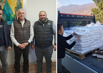 Αμύνταιο: Εταιρεία δώρισε 1,2 τόνους ρυζιού στο Κοινωνικό Παντοπωλείο (Φωτογραφίες)