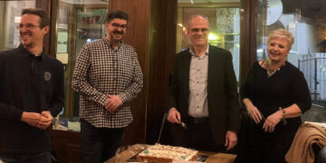 Σε εγκάρδιο κλίμα η κοπή της πίτας των Αγρονόμων και Τοπογράφων Μηχανικών Δυτικής Μακεδονίας