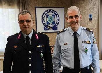ΕΛΑΣ: Εθιμοτυπική συνάντηση Σπανούδη-Βλάχου – Δίνουν βαρύτητα στην συνεχή εκπαίδευση των αστυνομικών