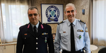 ΕΛΑΣ: Εθιμοτυπική συνάντηση Σπανούδη-Βλάχου – Δίνουν βαρύτητα στην συνεχή εκπαίδευση των αστυνομικών