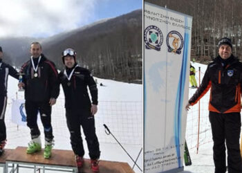 Δυτική Μακεδονία: “Χρυσός” ο Ανθυπαστυνόμος Κωτόπουλος στο Πανελλήνιο Πρωτάθλημα Χιονοδρομίας Αστυνομικών