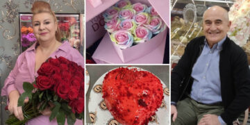 Πανέτοιμη η αγορά της Πτολεμαΐδας με τα Ζαχαροπλαστεία, τα Ανθοπωλεία και τα Είδη Δώρων, για  τη γιορτή του Αγίου Βαλεντίνου! (ρεπορτάζ  της Κούλας Πουλασιχίδου)