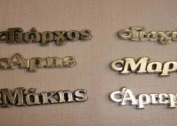 Τι σημαίνει το όνομά σας στα Αρχαία Ελληνικά