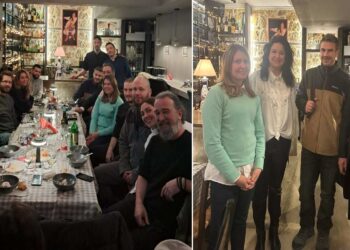 Ο γνωστός μάγειρας Άκης Πετρετζίκης γεύτηκε την Ιταλική κουζίνα στο Trattoria pulcinella στην Κοζάνη