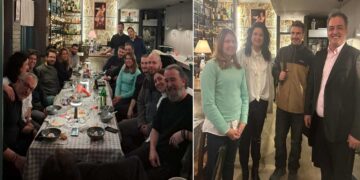 Ο γνωστός μάγειρας Άκης Πετρετζίκης γεύτηκε την Ιταλική κουζίνα στο Trattoria pulcinella στην Κοζάνη