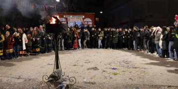 Κοζανίτικη Αποκριά 2025: Άναψε ο Φανός Μπουγδανάθκα