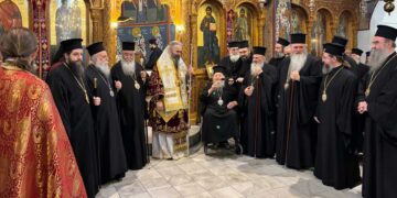 Πραγματοποιήθηκαν τα Ονομαστήρια του γέροντος Μητροπολίτη πρώην Φλωρίνης κ. Θεοκλήτου