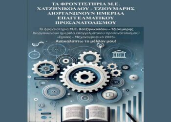 Πτολεμαΐδα: Ημερίδα Επαγγελματικού Προσανατολισμού από τα Φροντιστήρια Μ.Ε Χατζηνικολάου – Τζιούμαρης την Κυριακή 9/3