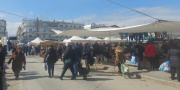 Αυξημένη η αγοραστική κίνηση σήμερα Τετάρτη 26/2 /25 στη Λαϊκή Αγορά της Πτολεμαΐδας (ρεπορτάζ της Κούλας Πουλασιχίδου)