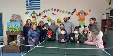 Πανελλήνια Ημέρα Φιλάθλου στο 1ο Δημοτικό Σχολείο Αγίας Παρασκευής και Ειδικό Εργαστήρι Πτολεμαΐδας – Γράφει η Νατάσα Μάγκου