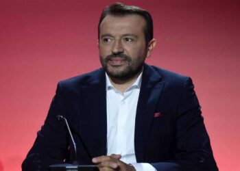 Ο πρ. Υπουργός Νίκος Παππάς στην εκδήλωση κοπής της Βασιλόπιτας του ΣΥΡΙΖΑ Κοζάνης τη Δευτέρα 17/2