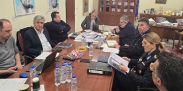 Η δημιουργία ΕΜΟΔΕ στο αεροδρόμιο Κοζάνης και η ενίσχυση της Σχολής Πυροσβεστών Πτολεμαΐδας στο επίκεντρο των συσκέψεων του Περιφερειάρχη