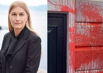 Με κόκκινη μπογιά επιτέθηκαν στο γραφείο της Σερβιώτισσας Βουλευτή Χανίων, Σέβης Βολουδάκη