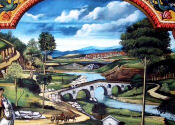 Η Σιάτιστα με τη ματιά του ζωγράφου Κωνσταντίνου Ντιό – Έκδοση ημερολογίου της Ένωσης Αστυνομικών Υπαλλήλων Νοτιοανατολικής Αττικής