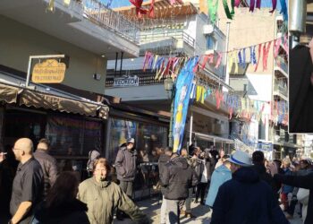 Κοζανίτικη Αποκριά: Ο Γιάννης Σερβετάς γλεντάει με τον Γιάννη Γρίβα στο “Στέκι μας”