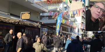 Κοζανίτικη Αποκριά: Ο Γιάννης Σερβετάς γλεντάει με τον Γιάννη Γρίβα στο “Στέκι μας”